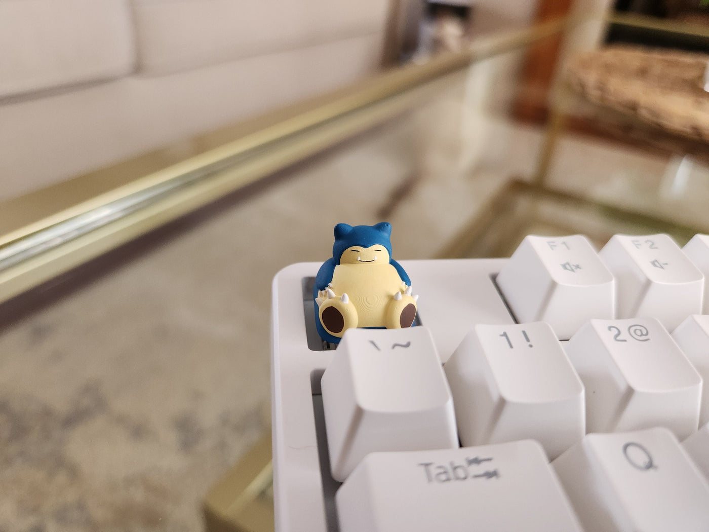 Anime Snorlax Keycap