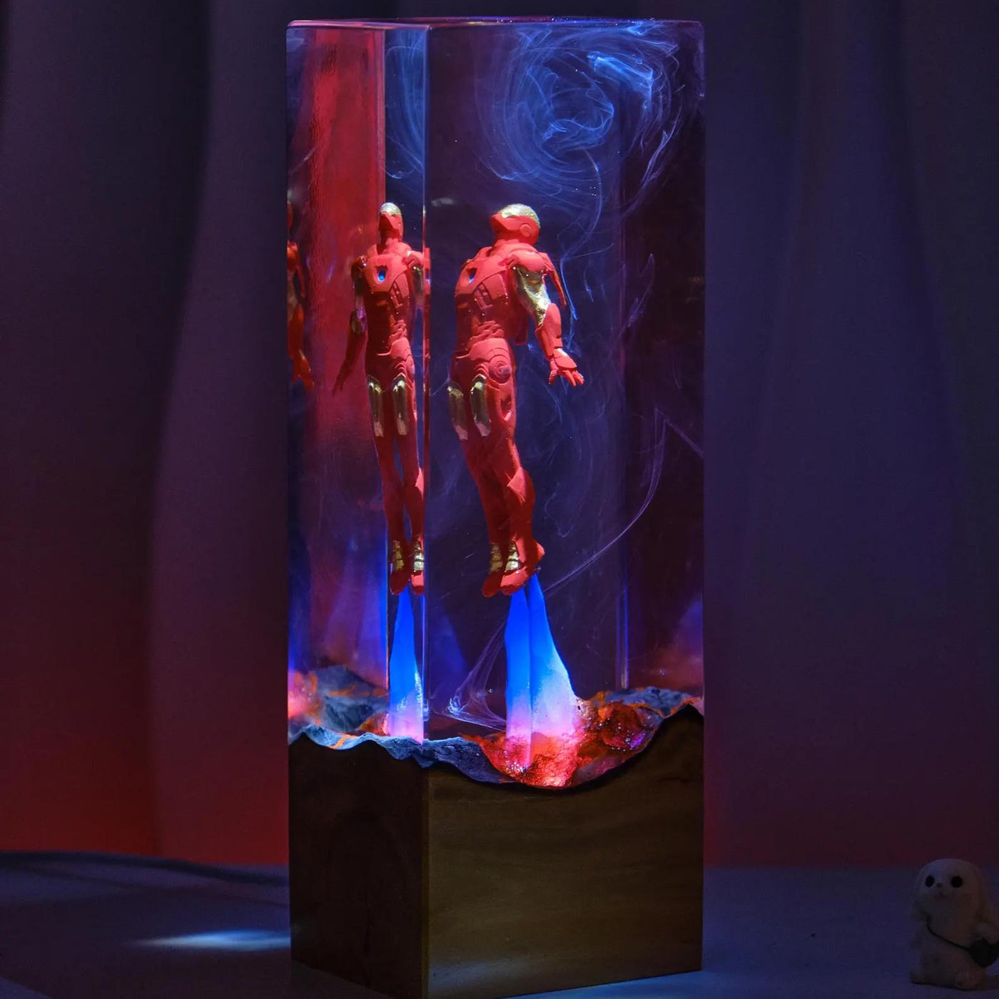Iron Man Resin Diorama Lamp
