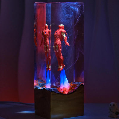 Iron Man Resin Diorama Lamp