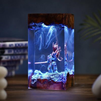Captain Titus Diorama Light