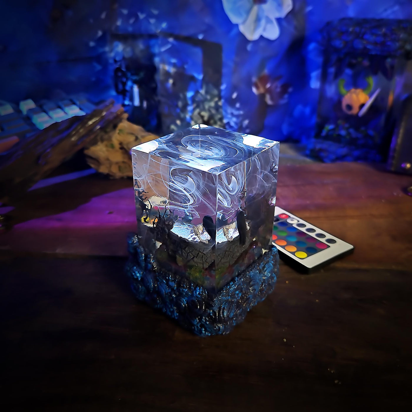 Ghost in The Well Resin Lamp