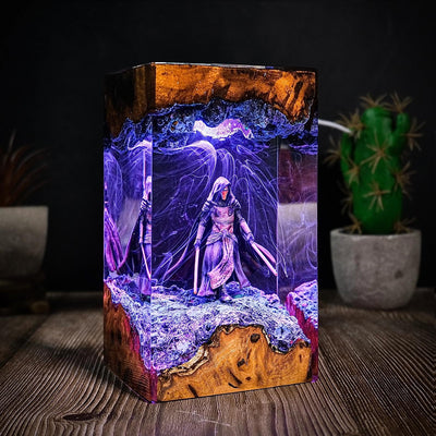 Darth Revan Sta.r .W.ars Resin Lamp