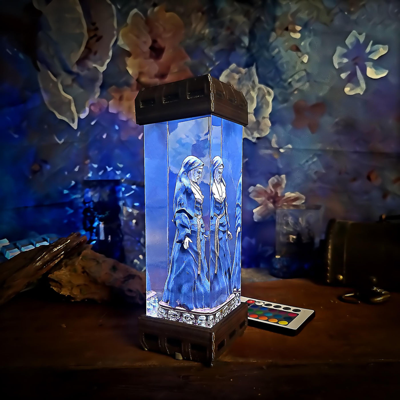 The Nun Resin Lamp