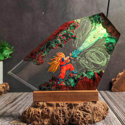 Super Saiyan Goku Dragon Ball Resin lamp