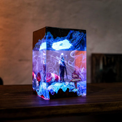Custom Sage Valorant Resin Epoxy lamp
