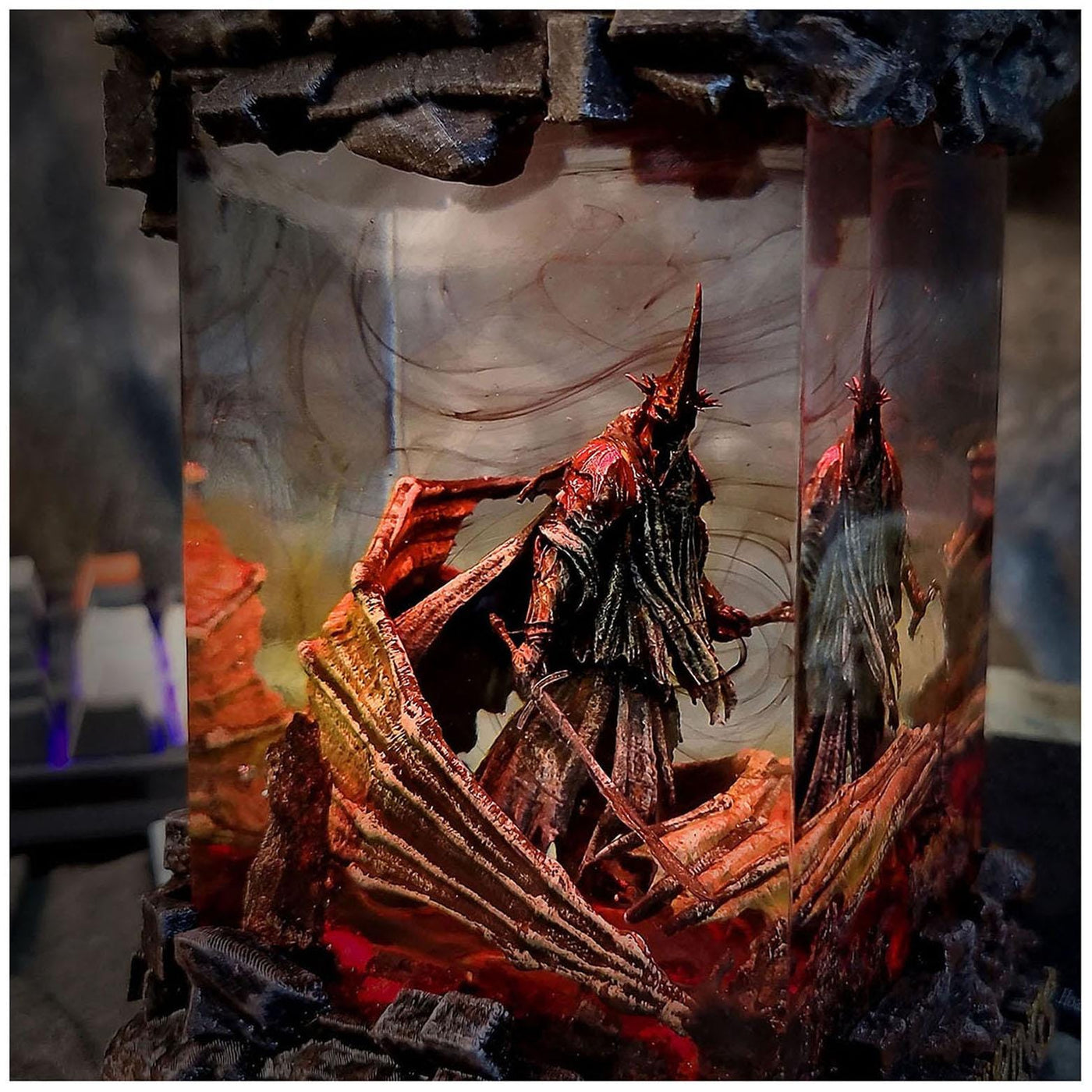 LOT.R Witch King of Ang.mar Resin Lamp