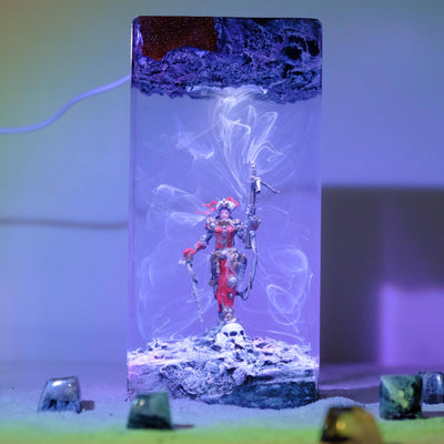Warhammer Resin Lamp