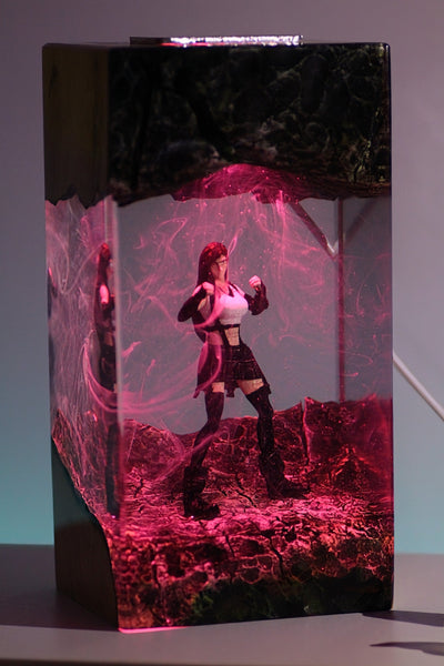 Custom Tifa Lockhart lamp
