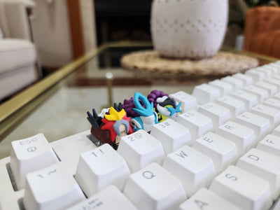 Pokemon Legendary Entei, Suicune, Raikou Keycaps