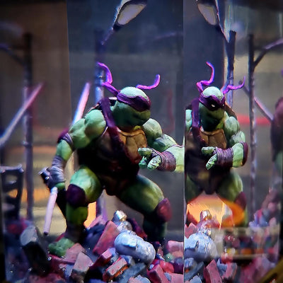 Mutant Ninja Tu.rtles Donatello Epoxy Resin lamp