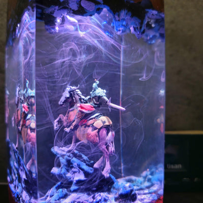 Torrent Figure Elden Ring Resin Lamp