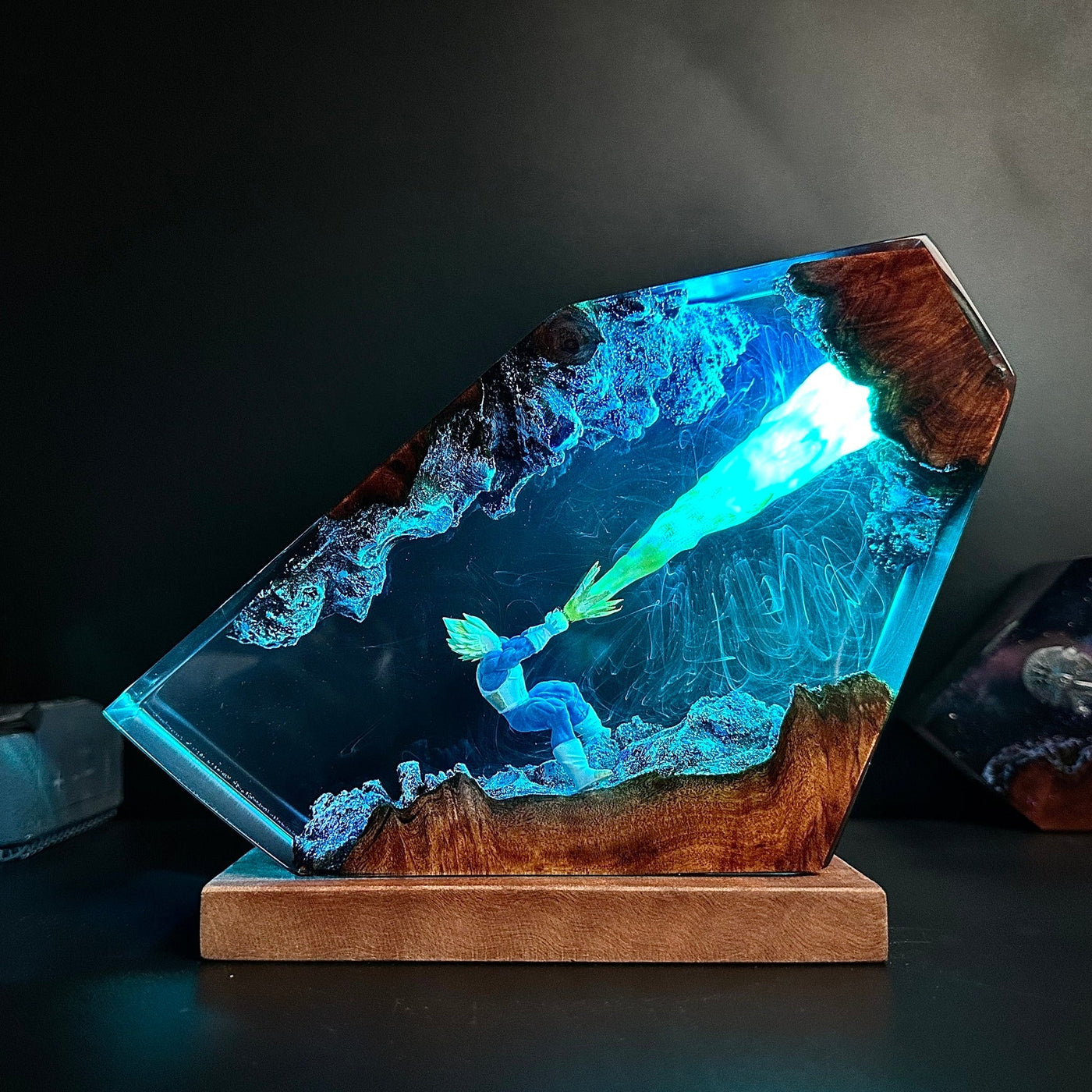 Vegeta Super Saiyan Resin Lamp