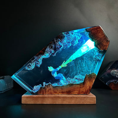 Vegeta Super Saiyan Resin Lamp
