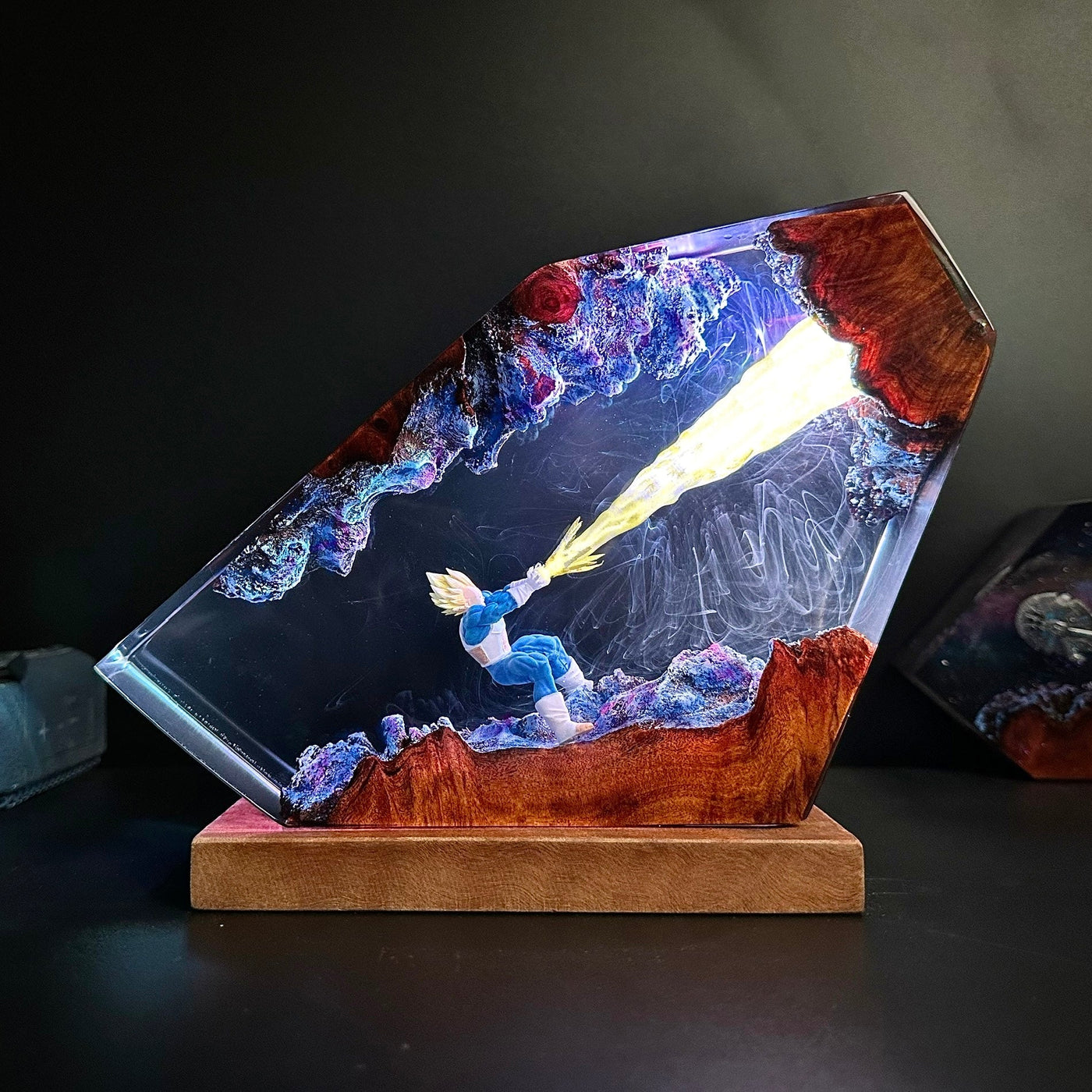 Vegeta Super Saiyan Resin Lamp