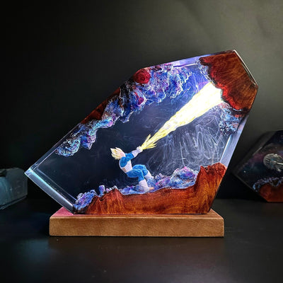 Vegeta Super Saiyan Resin Lamp