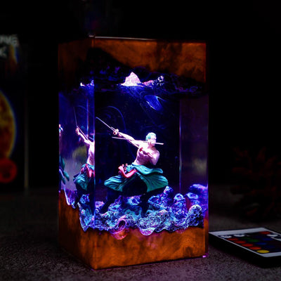 Zo.ro Fight Epoxy Resin Lamp