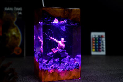 Zo.ro Fight Epoxy Resin Lamp