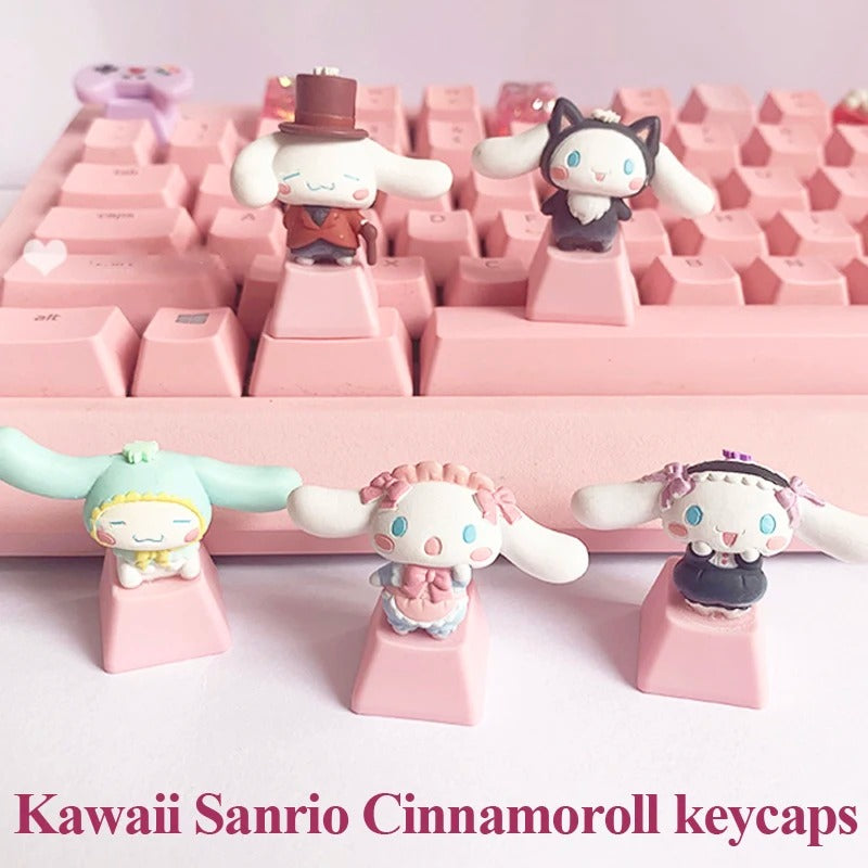 Girl Cinnamoroll Kawaii Anime Keycaps