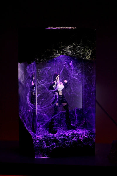 Custom Tifa Lockhart lamp