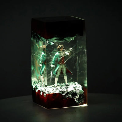Pinocchio Resin Lamp