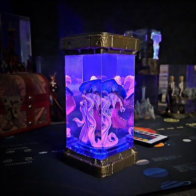 E.lden Rin.g R.anni the Witch Epoxy Resin Lamp