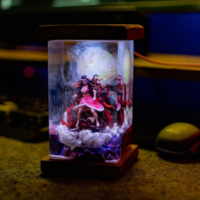 Nezuko Anime Night Light