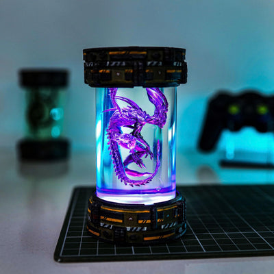 Diorama Alien Epoxy night lamp