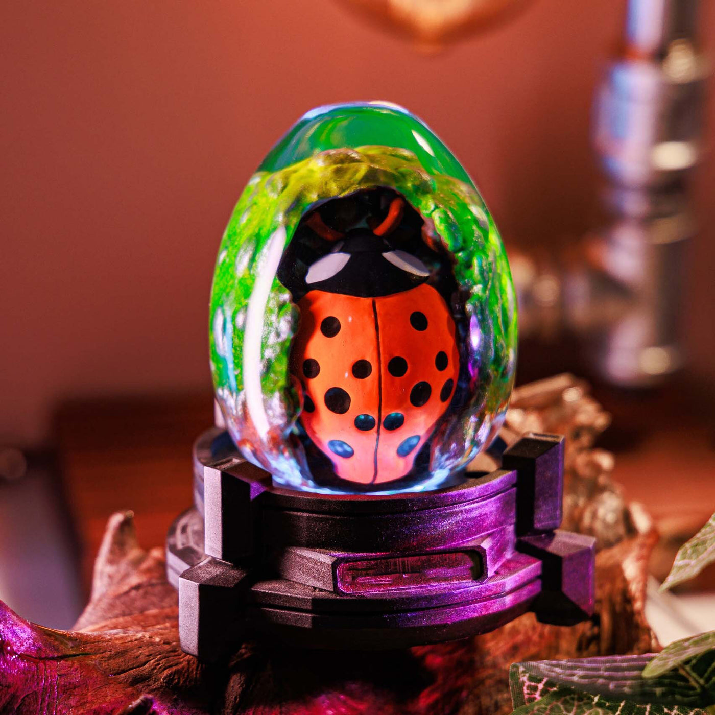 Custom Insect Resin Lamp Egg