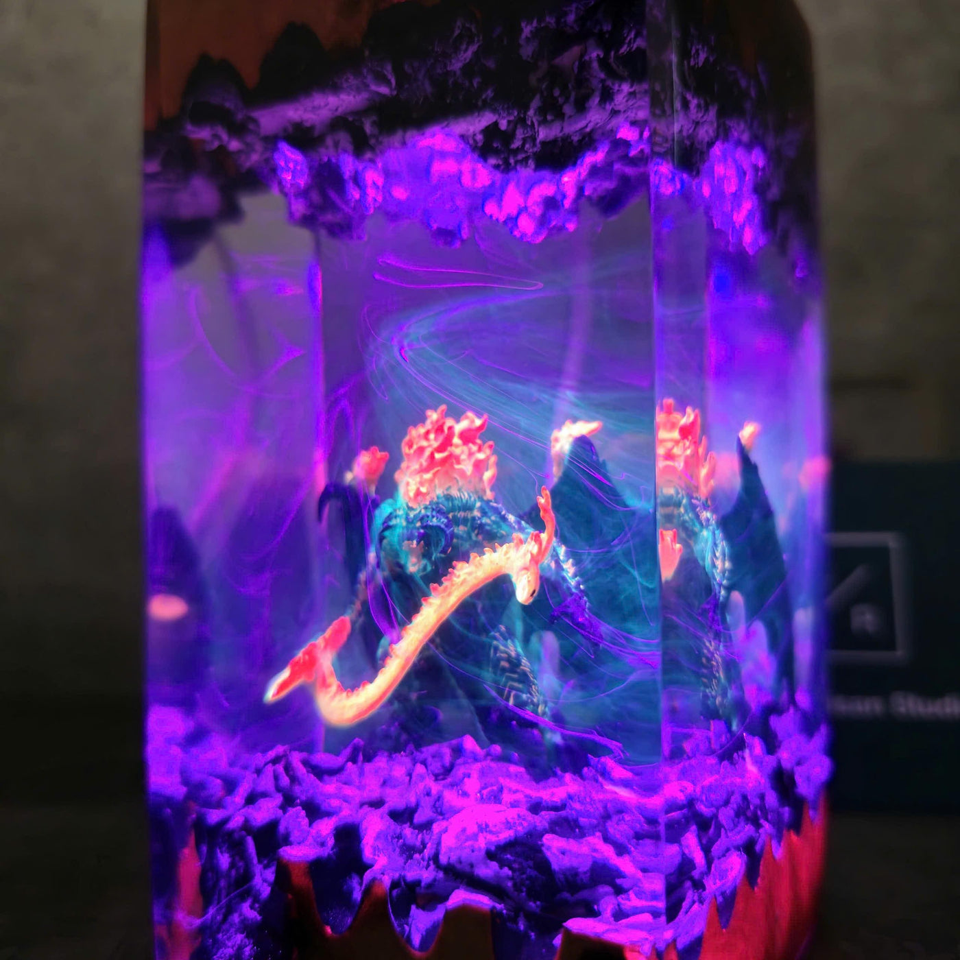 Diorama Bal.rog L.O.T.R Lamp