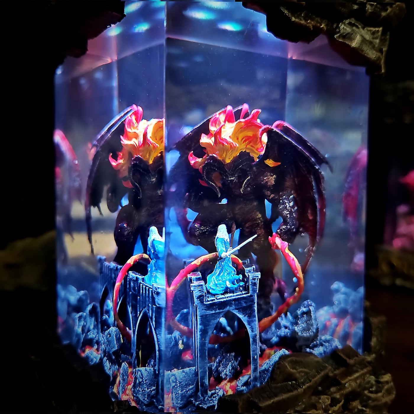 Bal.rog Resin Lamp