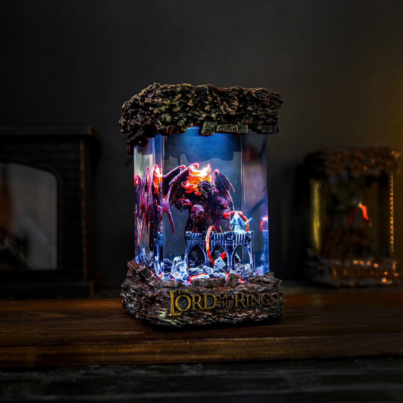 Diorama Gald.aft & Bal.rog Power Ring Lamp