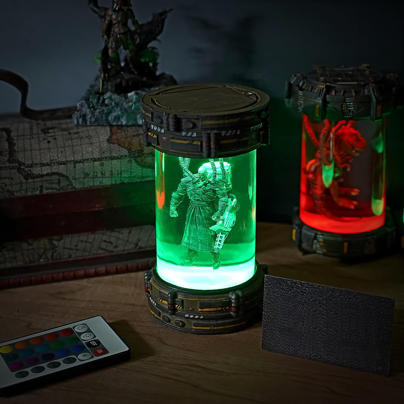 The Ne.me.sis Resin Lamp