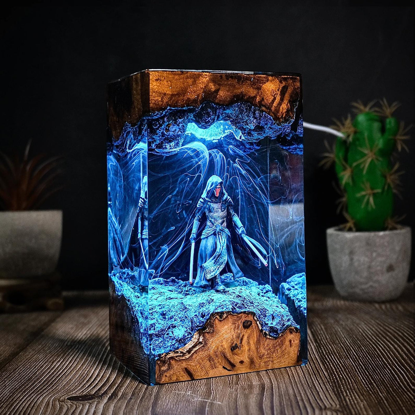 Darth Revan Sta.r .W.ars Resin Lamp