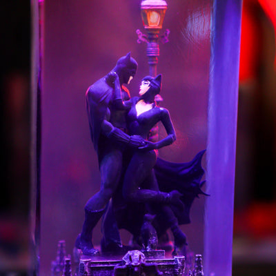 Superhero Epoxy Resin Lamp
