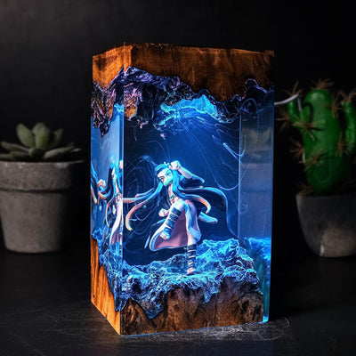 Nezuko Resin Night Light