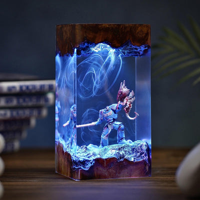 Captain Titus Diorama Light