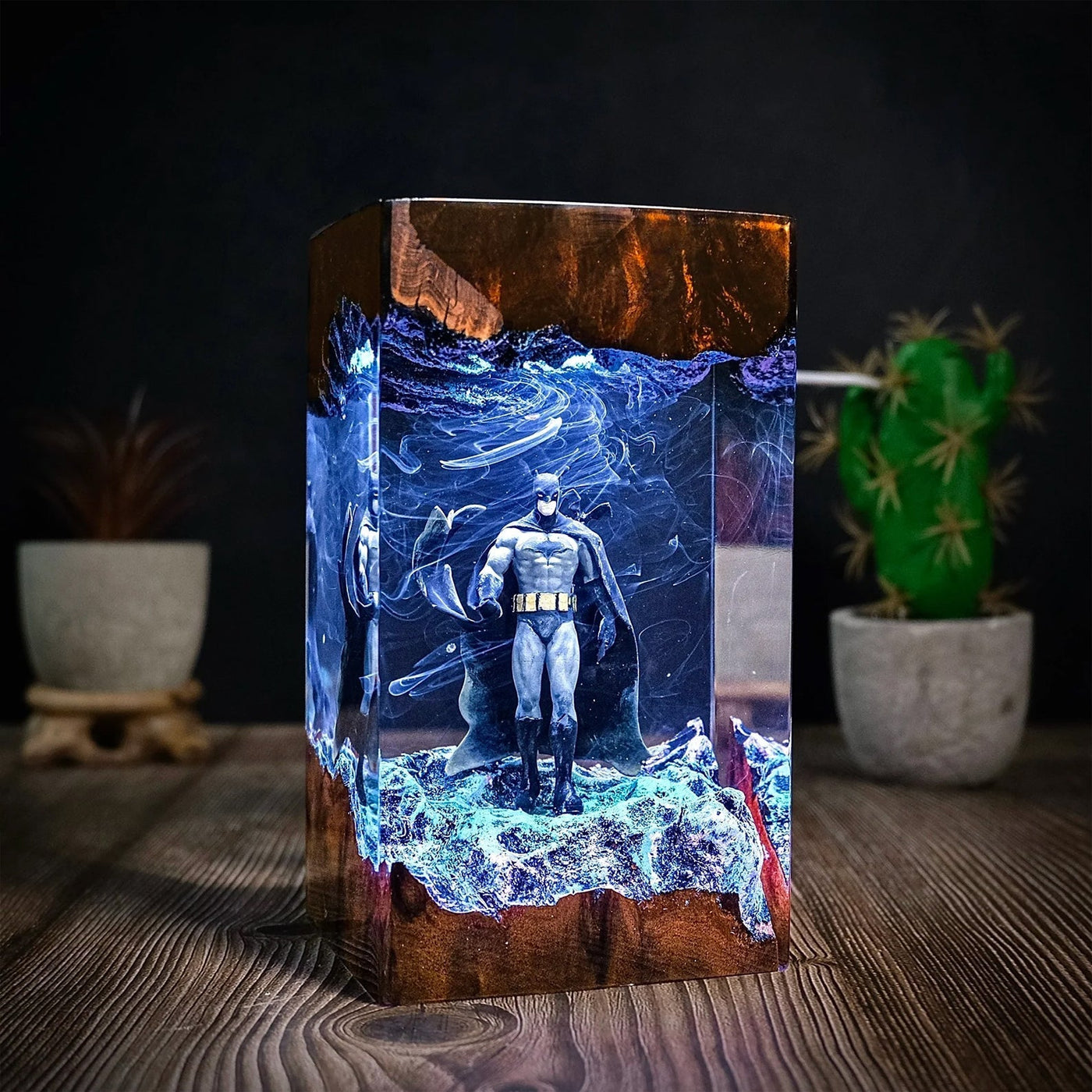 Batman Dark knight Bruce Wayne Resin Lamp