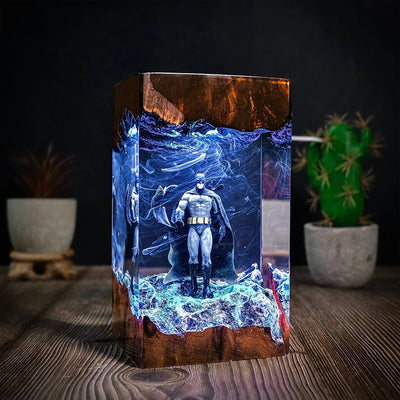 Batman Dark knight Bruce Wayne Resin Lamp