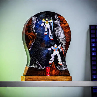 Gundam Headphone Stand Epoxy Resin