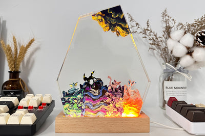 Resin Lamp Umbreon Espeon