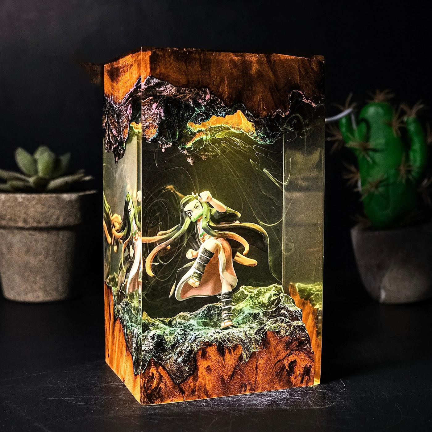 Nezuko Resin Night Light