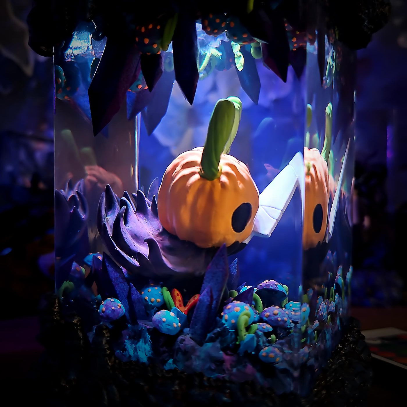 Halloween decor resin lamp