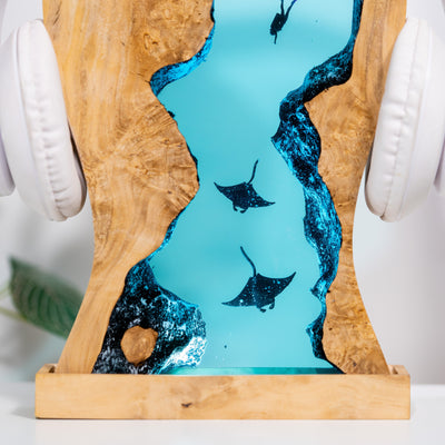 HEADPHONE STAND Epoxy Lamp 2