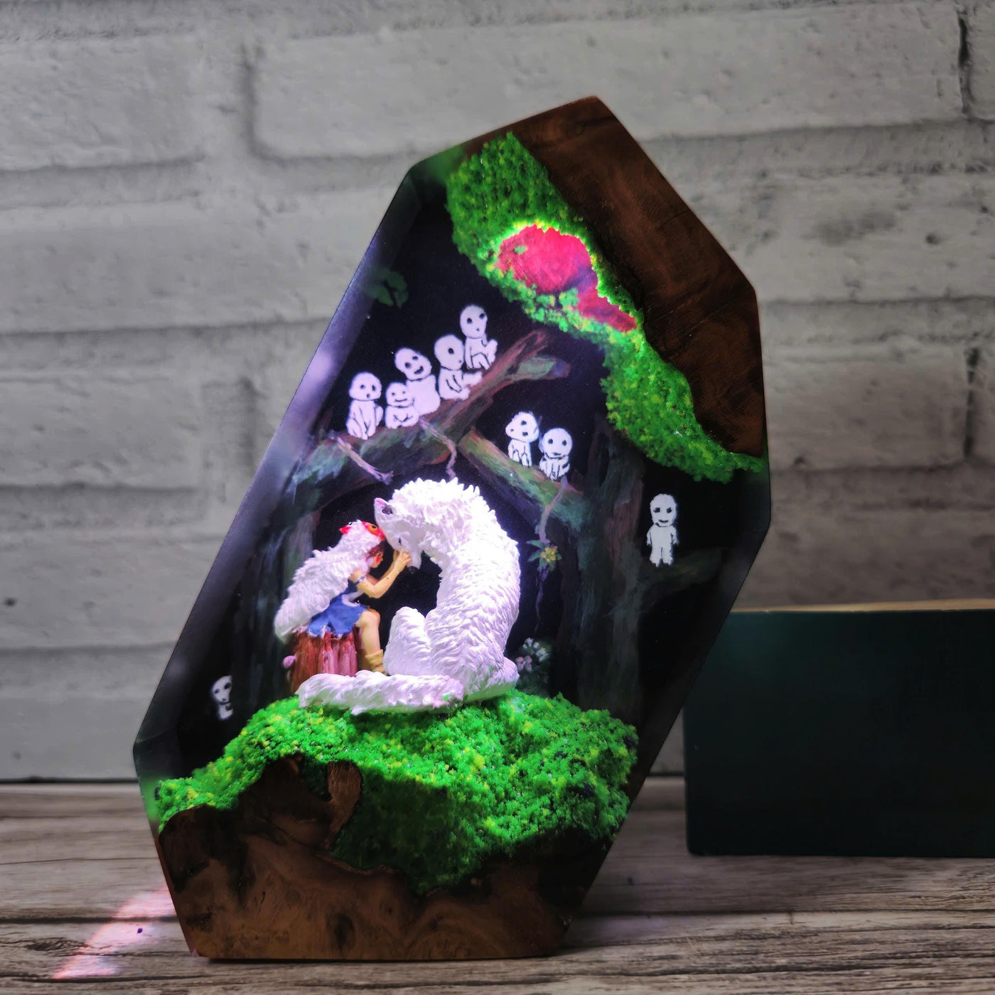 Princess Mononoke Resin Lamp
