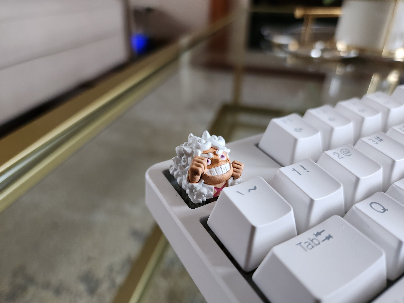 Luffy Gear 5 Keycap