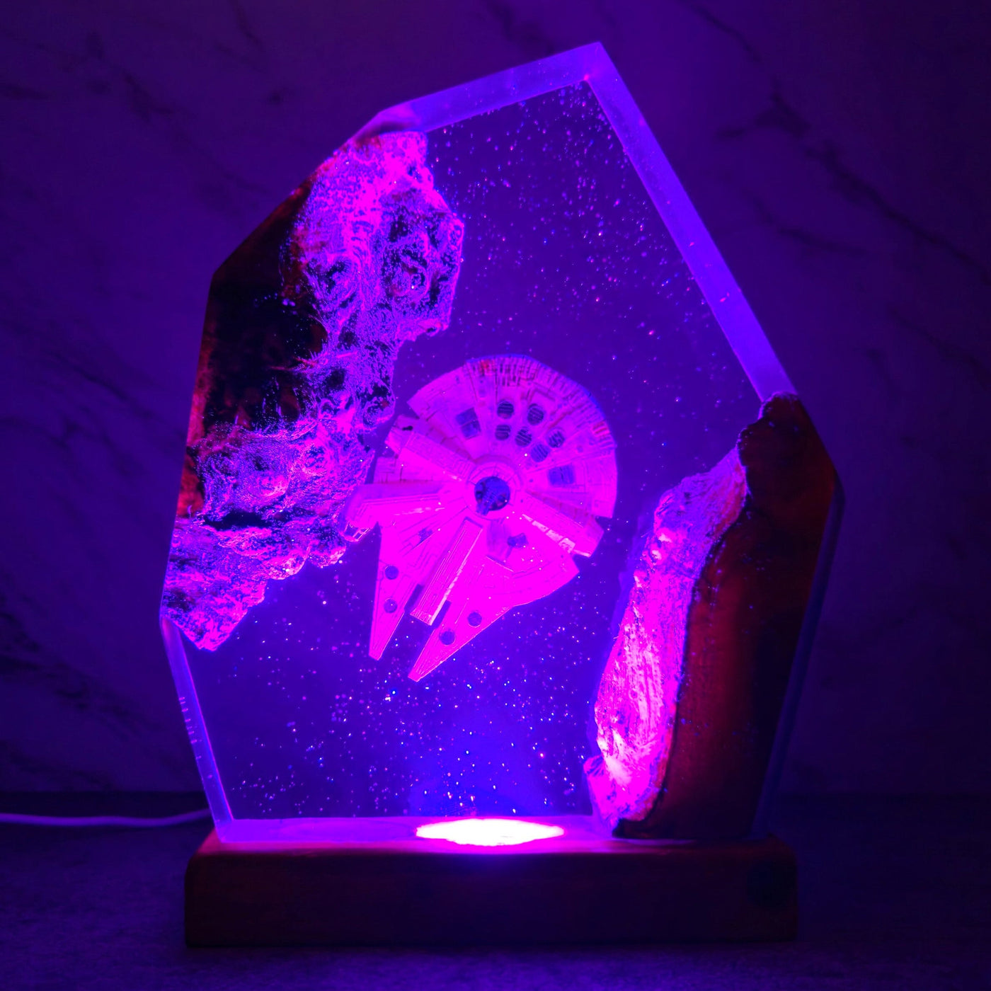 Space Galaxy Resin Lamp 2