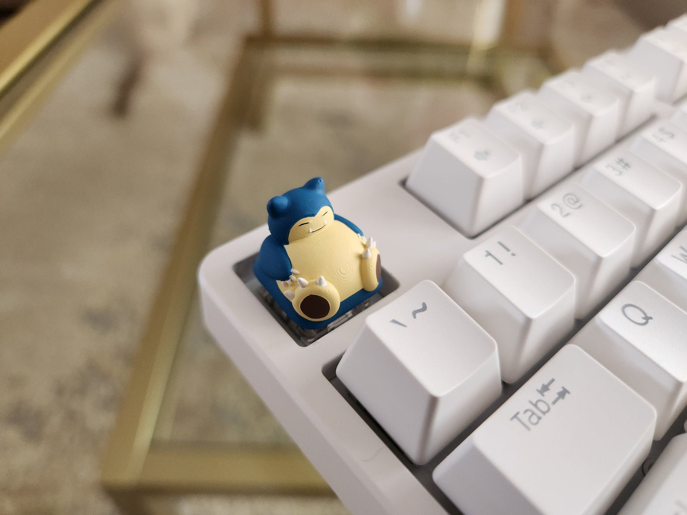 Anime Snorlax Keycap