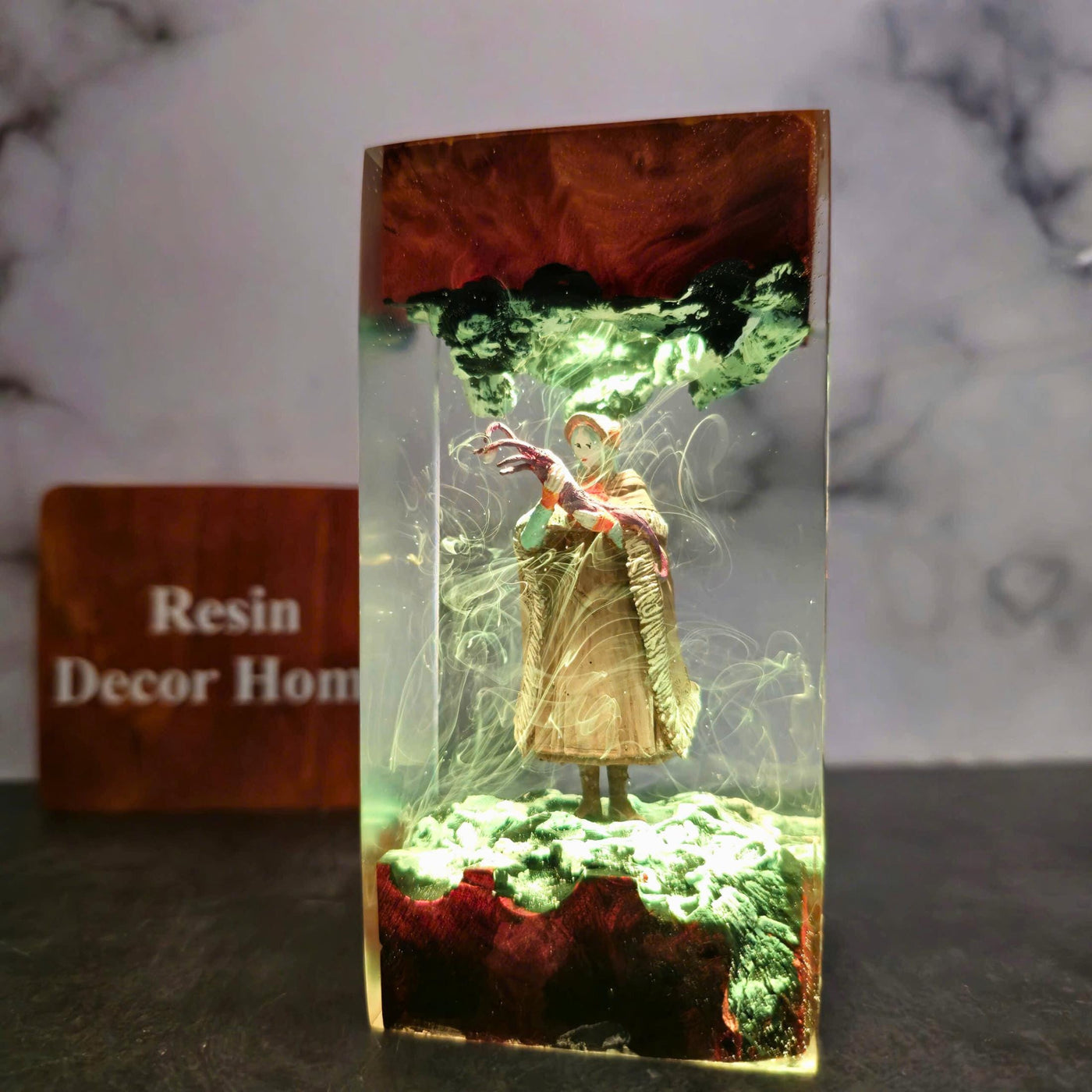 The Doll - Blood.borne Resin Lamp