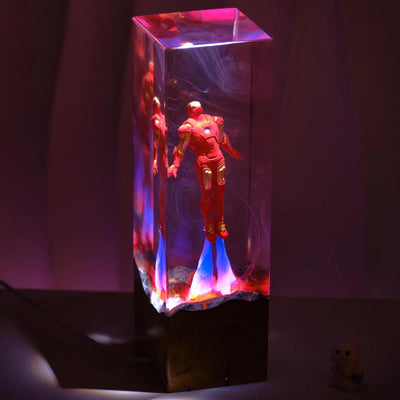 Iron Man Resin Diorama Lamp