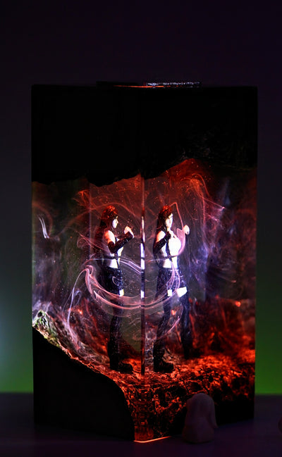 Custom Tifa Lockhart lamp